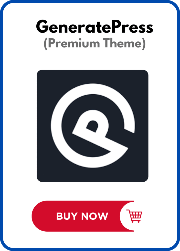 Generatepress Premium theme