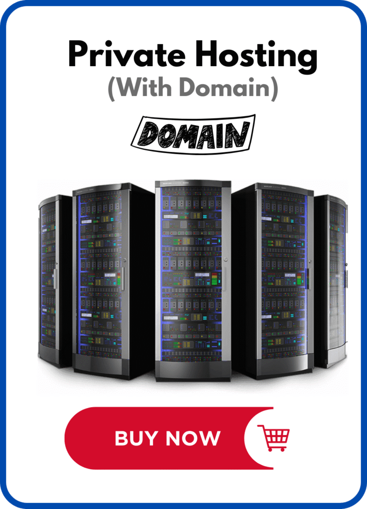 Private Hosting (with domain)