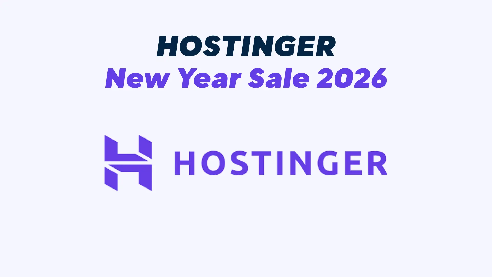 Hostinger New Year Sale 2026 Pakistan