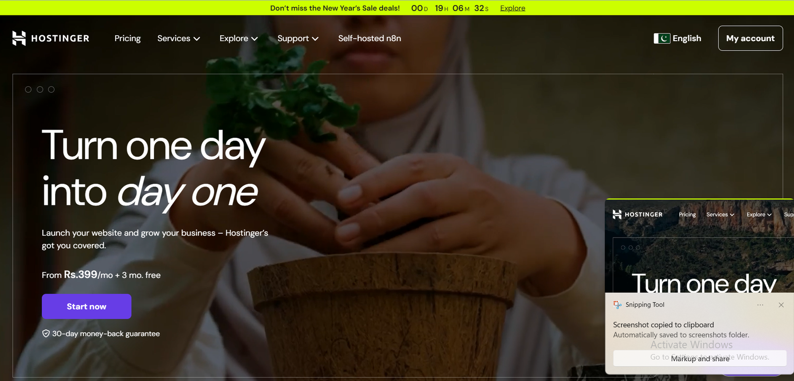 Hostinger New Year Sale 2026