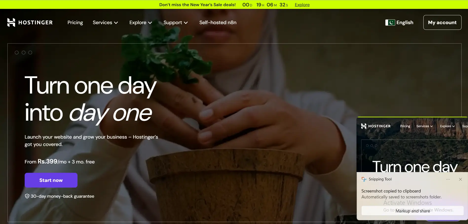 Hostinger New Year Sale 2026