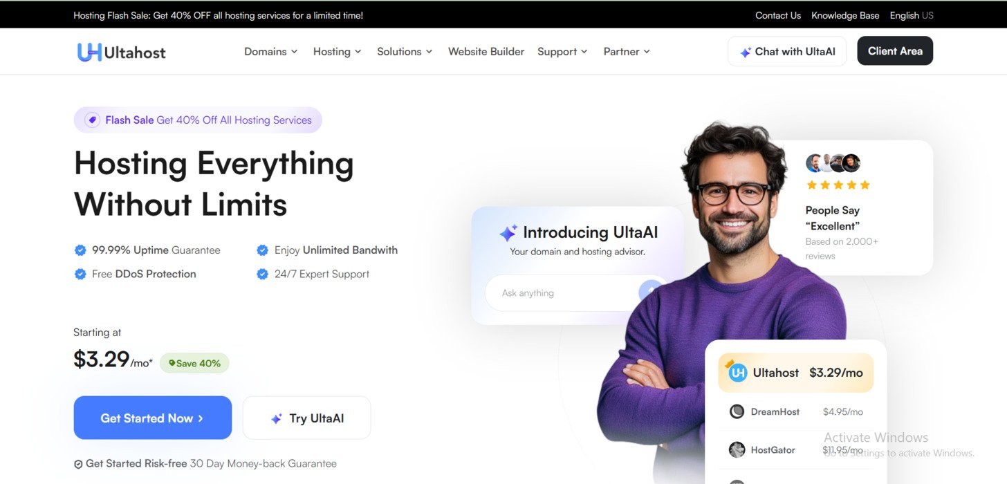 ultrahost hosting 2026