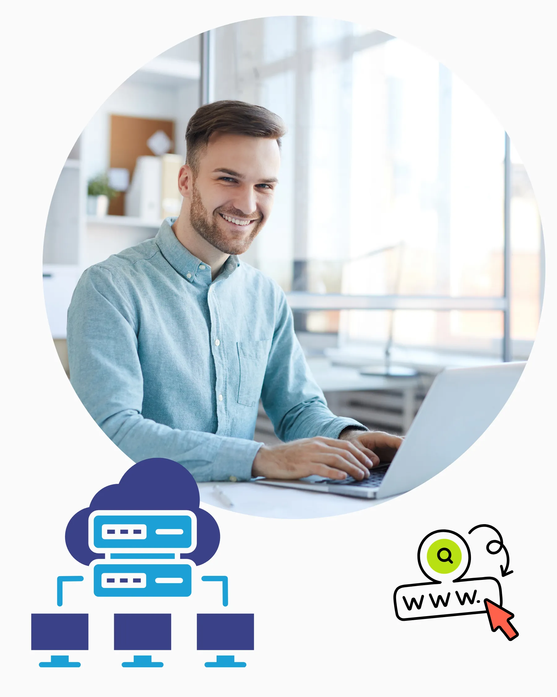 domain and hosting services